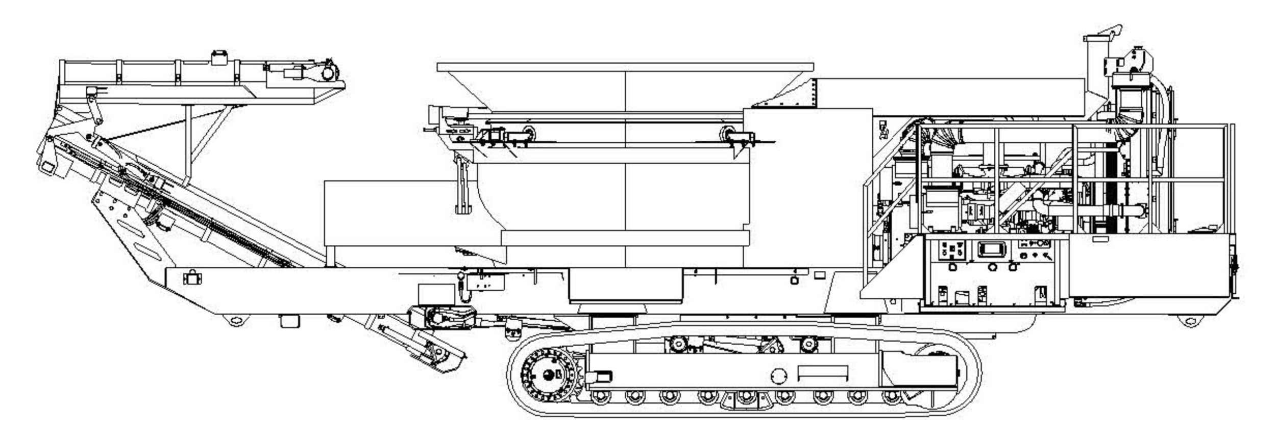 1248BTKSTANDARD FEATURES: Radio remote control, tool box, engine cover, and super-screw belt lacing. All track mounted machines come with 24” (600mm) wide pads (20” and 32” available on most models), 1248 and 1136 fluid coupling models include auxil…